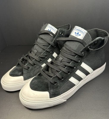 adidas Nizza Hi ADV GX9758 Black Bliss Blue Men's High Top Sneaker