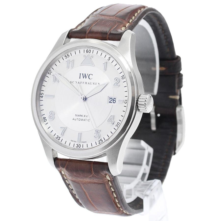IWC SCHAFFHAUSEN SPITFIRE MARK XVI IW325502 39mm SS Silver Dial Automatic #C511