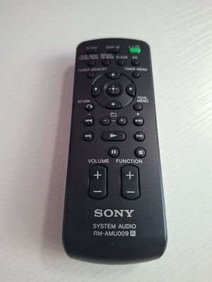 Sony RM-AMU009 Mini System Fernbedienung CMT-BX20I HCD-EC78P EC98P LX20I OEM