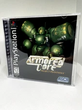 Armored Core Project Phantasma PS1 Replacement Case - NO GAME NO MANUAL