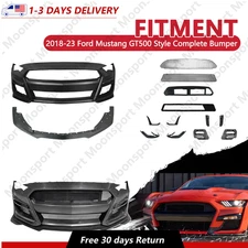 Complete Front Bumper Cover Conversion For 2018-2023 Ford Mustang GT500 Style