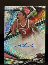 NICK SMITH JR. 2022-23 BOWMAN U BEST OF 2022 SPECKLE AUTO /25