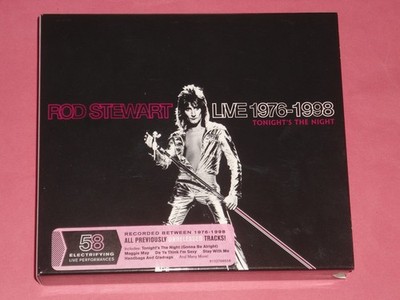 Rod Stewart Live 1976-1998 Tonight`s the Night 4 CD`s