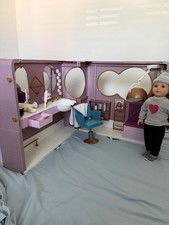 OG Our Generation Full Service Salon Playset bonus-doll