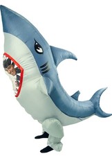 Bioworld Halloween Inflatable Shark Adult Costume