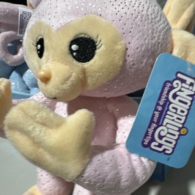 Fingerlings Pink  SPARKLE MONKEY WITH SOUND 9" Plush STUFFED ANIMAL Toy NEW