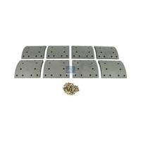 Bremsbelagsatz Trommelbremse 19,1 Mm 200 Mm DT Spare Parts FüR U.A. Volvo