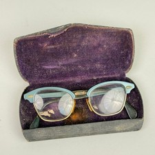 Vintage American Optical Browline Bi-focal 1/10-12K Gold-Filled Eyeglasses w/