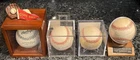 Ken Griffey Jr Hank Aaron Luis Piniella Signed Baseball With Certificate!