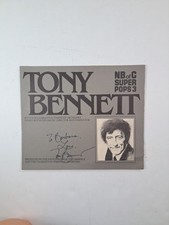 SIGNED Tony Bennett Orchestra Program National Bank Of Commerce