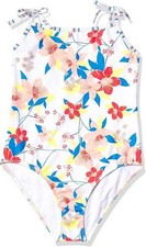 Roxy Girls Friendly Flower One Piece Swimsuit Multicolor Size 14 L101043