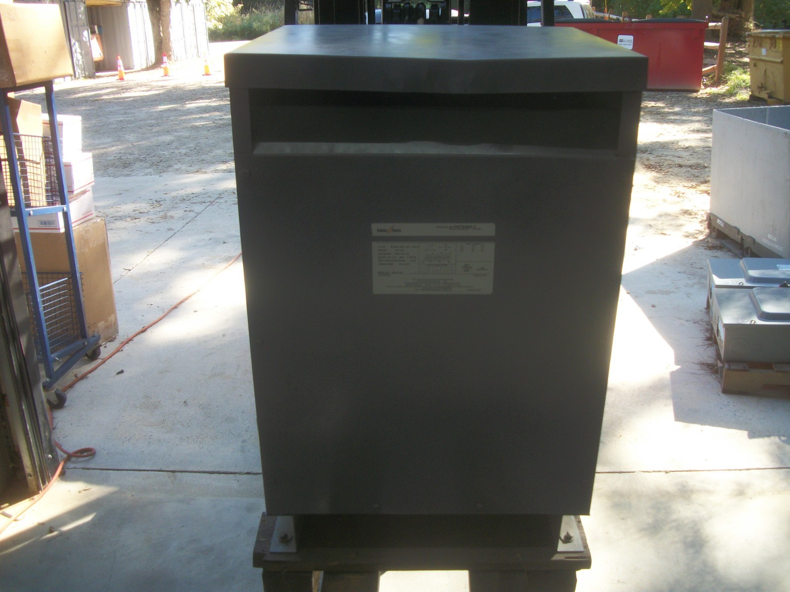 FEDERAL PACIFIC 27KVA 3PH TRANSFORMER FH27DEMD-3 HV 575 LV 230Y/133 REFURB