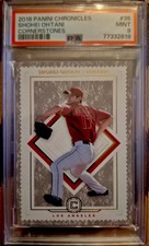 2018 Shohei Ohtani Panini Cornerstone PSA9 POP2! /99 (SP) (RC) (MVP) 📈📈