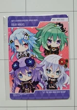 IFI's Store Idea Factory Iffy Card MAY 2022 #32 Nep x Senran Kagura Four Ninjas