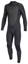 O'Neill Men's Pyscho Tech 4/3mm Back Zip Full Wetsuit - Black - New