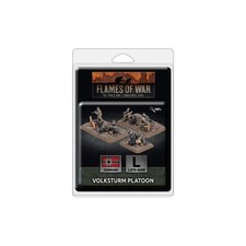 Flames of War: German: Volksturm Platoon x38 figures 
