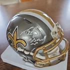 New ListingDrew Brees Signed New Orleans Saints NFL Mini Helmet W/ SB XLIV MVP Inscription