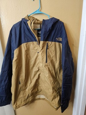 Mens The North Face Stinson Dryvent Full Zip Rain Jacket Brown XXL Pre Owned V1
