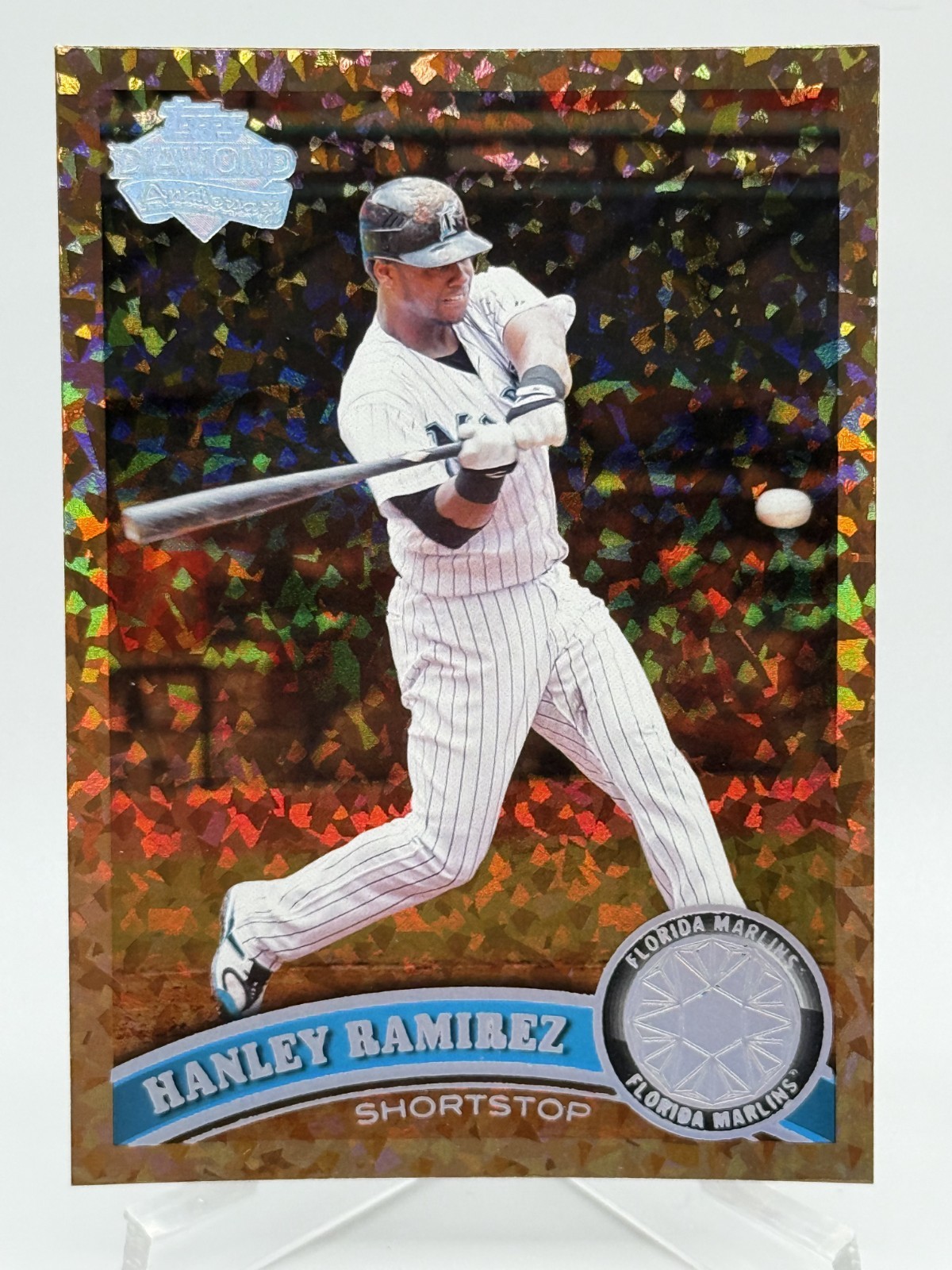 Hanley Ramirez 2011 Topps #20 Cognac Diamond Anniversary Foil Z1