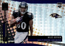 2019 Panini Unparalleled Miles Boykin RC #268 Baltimore Ravens