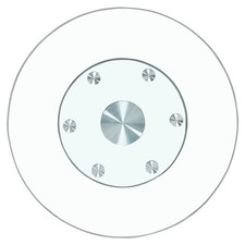 30 Inch Glass Lazy Susan Turntable for Dining Table