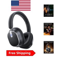 Hybrid ANC Over-Ear Headphones with 360° Audio & 6 ENC Mics, Perfect for Travel
