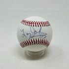 Larry Johnson Autographed NBA New York Knicks Hornets ROML Baseball JSA