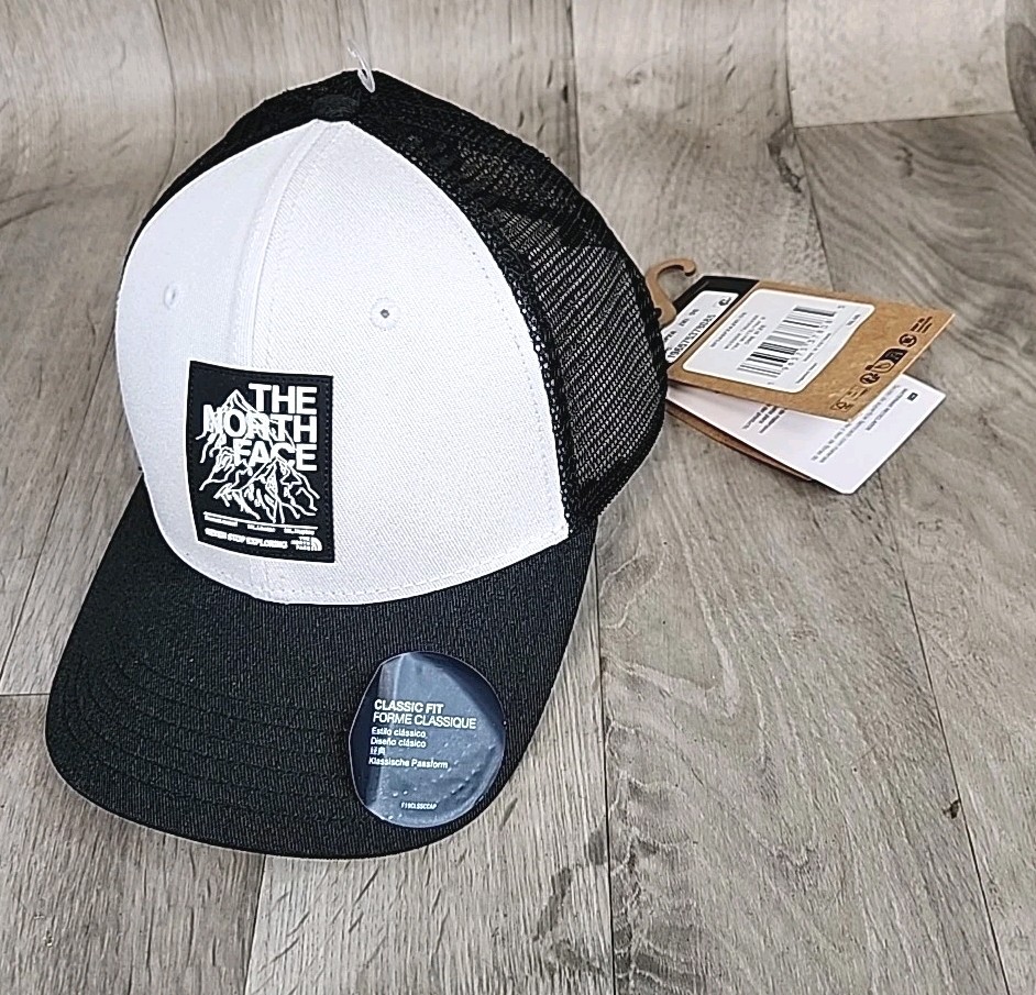 Cap Tnf White Nf0a5fxazki-os - New W/ Tags!