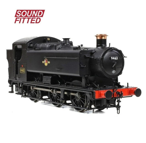 Bachmann 35-027ASF 94XX Class Pannier Tank 9463 BR Black Late Crest - S. Fitted | Condition: New