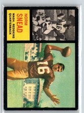 1962 Topps #164 Norm Snead HH36