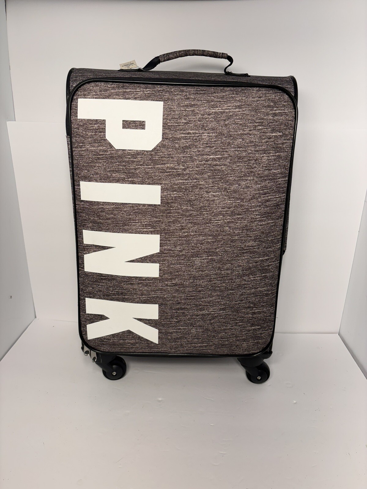 Maleta de viaje Victoria Secret gris, 360 ruedas, 20 pulgadas nueva con etiquetas, nueva con etiquetas