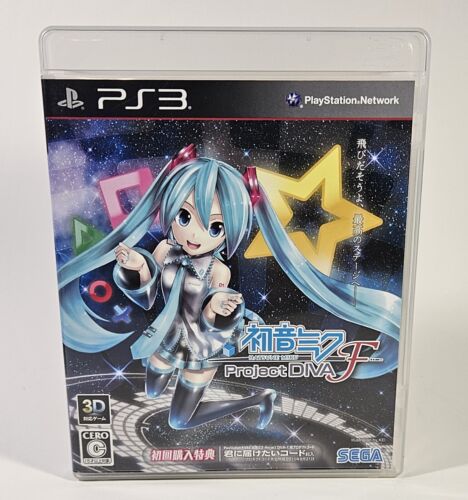 Hatsune Miku: Project DIVA F (Sony PlayStation 3, 2013) - Japanese LIKE NEW!