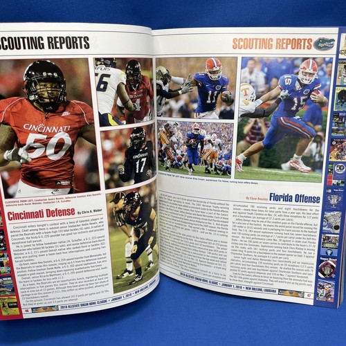 2010 Allstate Sugar Bowl Game Official Program Cincinnati Vs Florida Tim Tebow - Picture 12 of 19