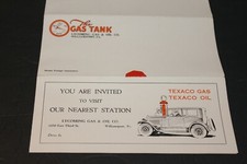 VINTAGE MAY 1926 "THE GAS TANK" TEXACO  LYCOMING OIL & GAS CO. NEWSLETTER