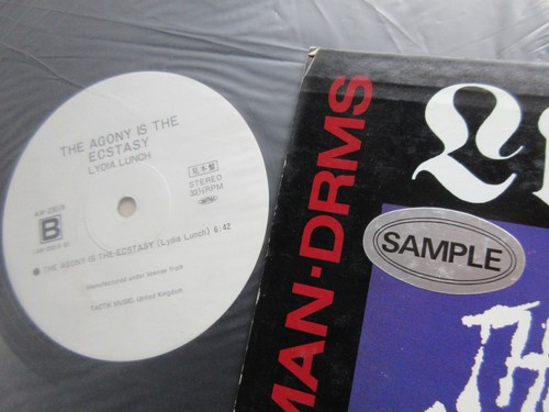 Birthday Party / Lydia Lunch Drunk Agony Japan Promo Vinyl LP AW-23019 Nick Cave - Picture 4 of 10