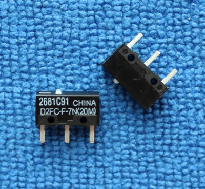 10pcs OMRON D2FC-F-7N(20M) Mouse Micro Switch