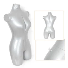 Inflatable Female Body Armless Mannequin Fashion Dummy Torso Clothes Model
