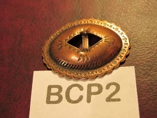 TRINITY CONCHOS small BCP2 solid COPPER VINTAGE High Quality USA Leather Craft