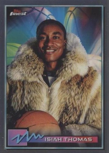 2004-05 Topps Finest Isiah Thomas Refractor SP #