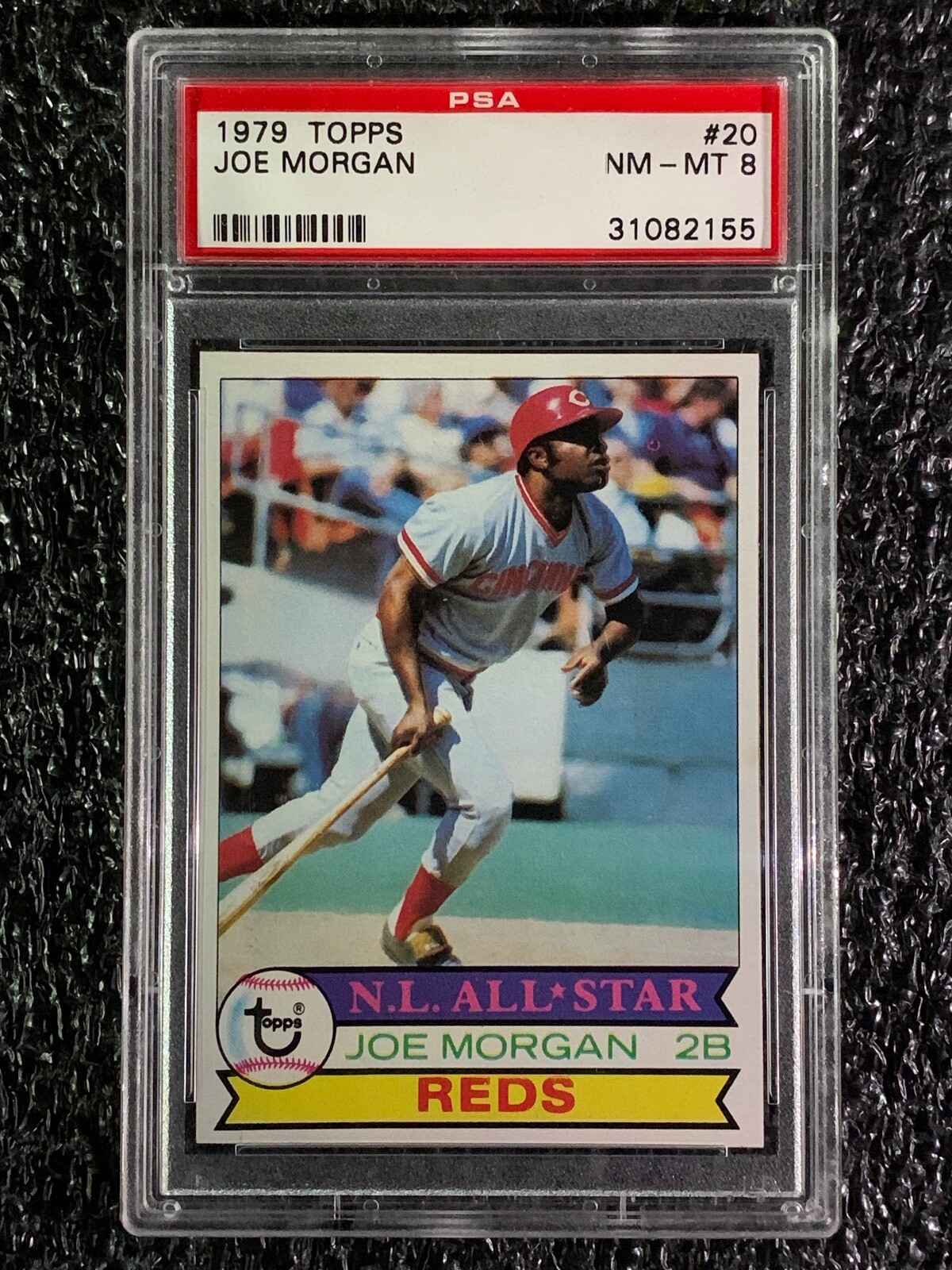 1979 Topps Baseball #20 Joe Morgan PSA 8