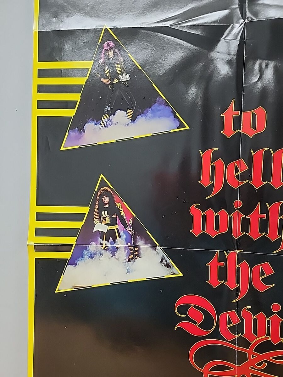 Stryper To Hell With The Devil Poster 1986 Enigma | eBay