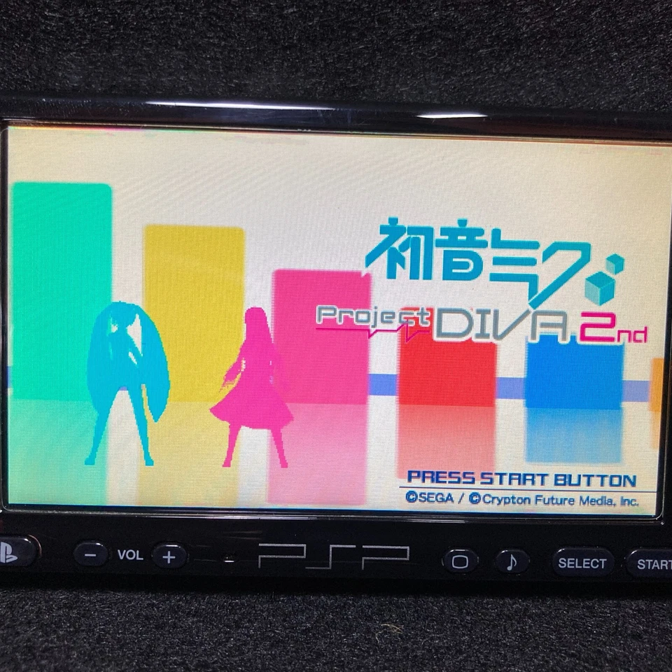 PSP Hatsune Miku Project Diva 1st 2nd Diva Expend, Tested lot 3 games SEGA Japan - Image 3 of 4