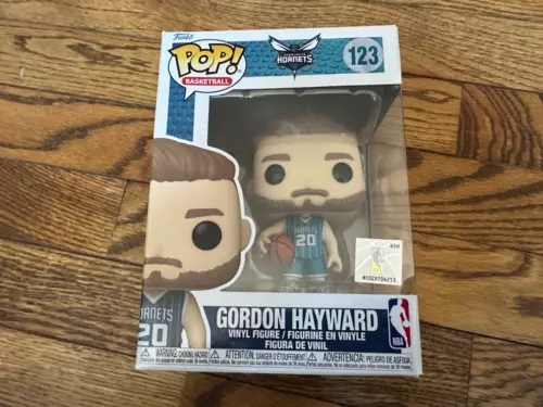 Funko Pop NBA Basketball Charlotte Hornets "Gordon Hayward" #123 NEW IN BOX