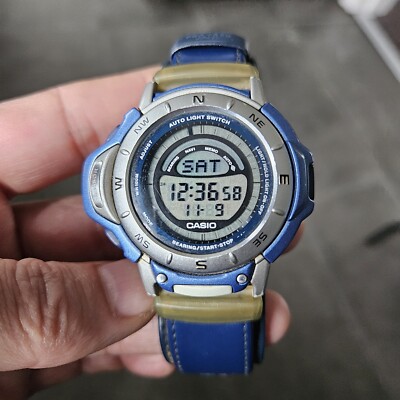 Vintage Casio Prl 35bl Bird Life Protrek Uhr