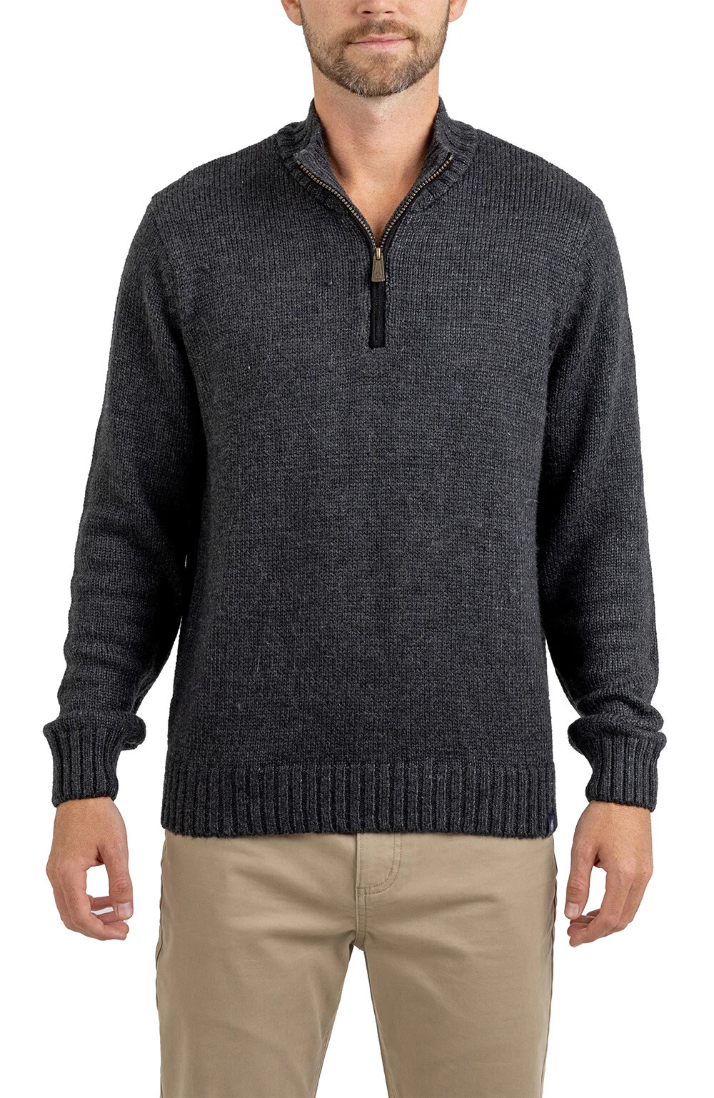 Мужской пуловер Rainforest на молнии 1/4