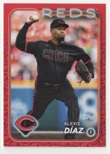 2024 Topps - Alexis Diaz Team Match Variation - Cincinnati Reds
