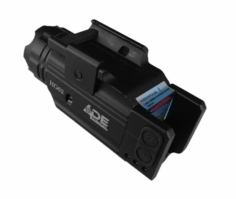 Ade Optics Strobe Green Laser &Flashlight Combo Sight for Full Size &Combat HG62 - Image 2 of 4