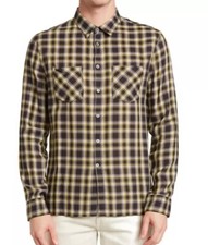 NWT 328 John Varvatos Slim Fit Shirt Canary In Medium