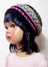 handmade-crochet-hat-toddler-baby-beanie-13-years-sandbox-puffs-new