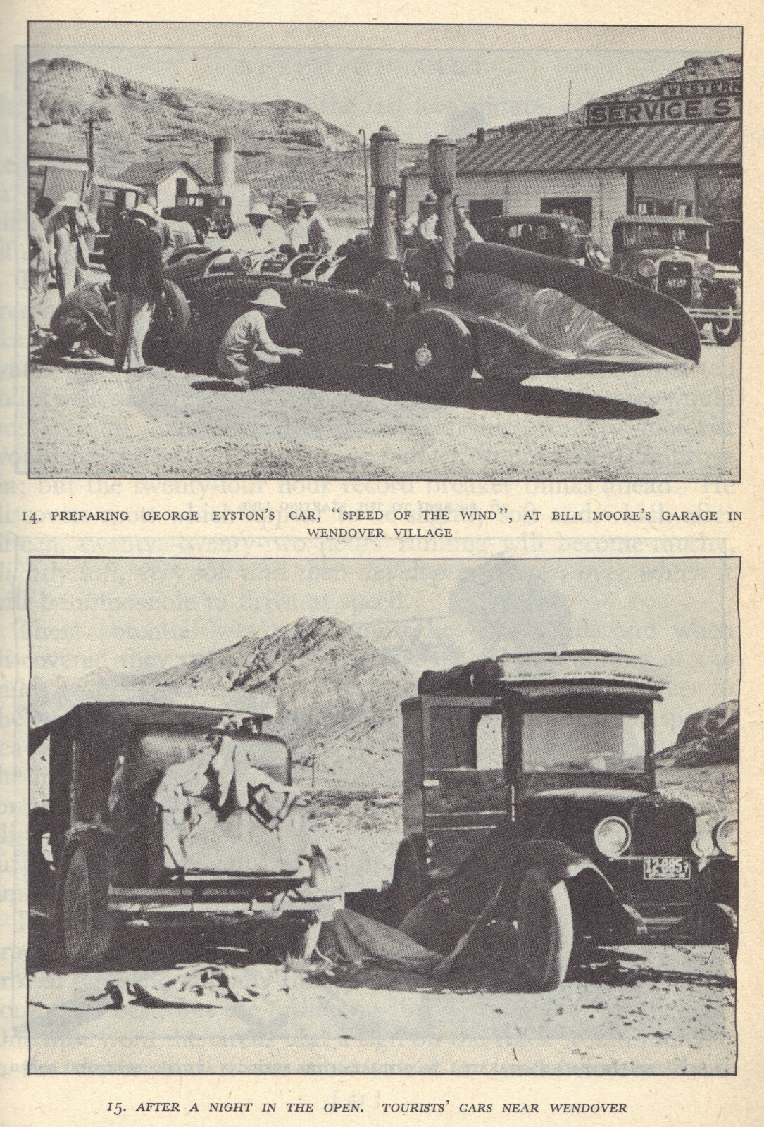 1947 SPEED ON SALT Vintage Bonneville flats Utah Auto Racing History streamliner